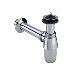 Sifonas praustuvo VIEGA žalvarinis su ventiliu 1