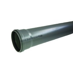 Vidaus kanalizacijos vamzdis Wavin Optima, d110, 1000 mm 1