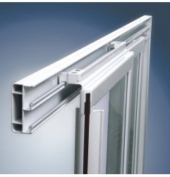 Žema dušo kabina Ravak Supernova, SKCP4-80 Sabina balta+plastikas Pearl 4