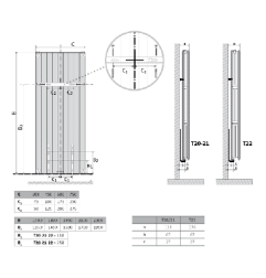 Radiatorius PURMO Faro V 21 , 2100-300