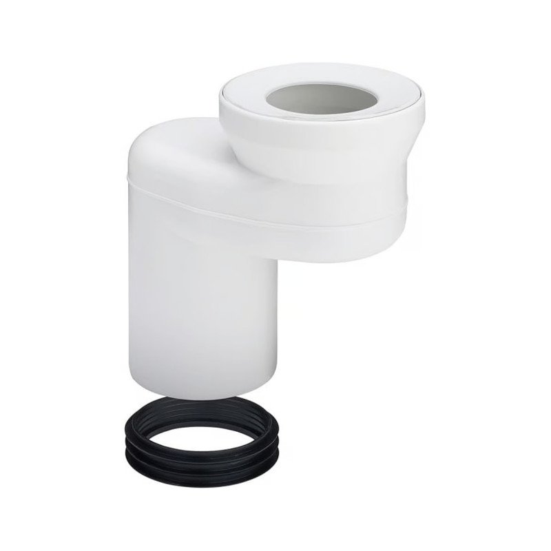 Ekscentrinė WC pajungimo alkūnė Viega, d100, 90 mm