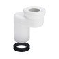 Ekscentrinė WC pajungimo alkūnė Viega, d100, 90 mm