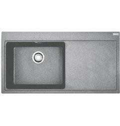 Granitinė plautuvė Franke Mythos, MTG 611, Steingrau, dubuo kairėje 1