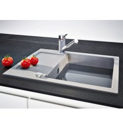 Granitinė plautuvė Franke Maris, MRG 611-62, Steingrau