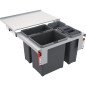 Šiukšliadėžė FRANKE, Sorter Garbo, 60-3, 18l.+12l.+8l.