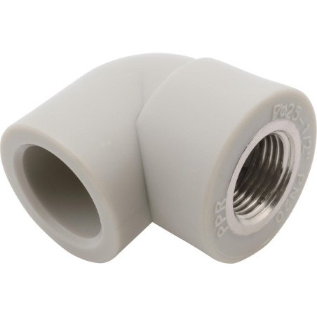 Lituojama alkūnė FV-Plast PPR, d32, 90° su vidiniu 1' sriegiu 1