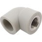 Lituojama alkūnė FV-Plast PPR, d32, 90° su vidiniu 1' sriegiu