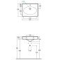 Praustuvas GLOBO BOWL+ 600x500