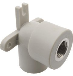 Lituojama alkūnė FV-Plast PPR, d25, 90° su vidiniu 1/2 sriegiu, tvirtinama 1