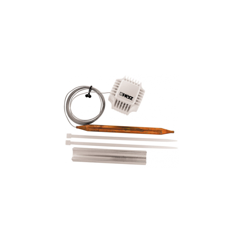 Termostatinė galva su kapiliaru HERZ REMOTE, M28x1.5, 20-50°C, 2m kapiliaras