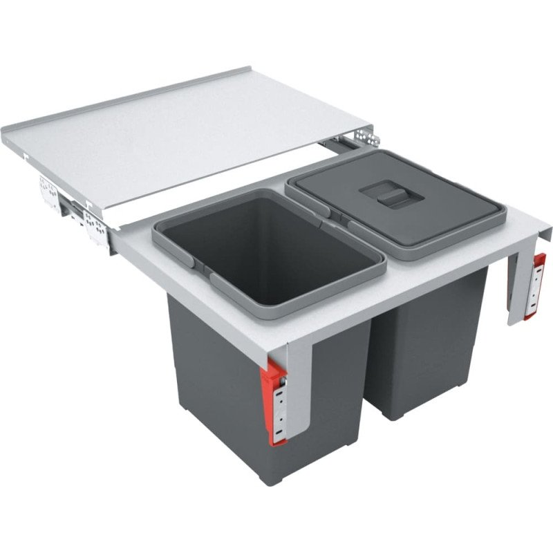 Šiukšliadėžė FRANKE, Sorter Garbo, 60-2, 18l.+18l.