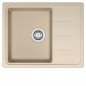 Granitinė plautuvė Franke Basis, BFG 611-62, Beige Granitinė plautuvė Franke Basis, BFG 611-62, Beige