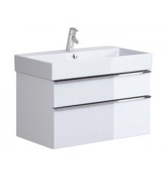 Vonios kambario spintelė Opoczno, Metropolitan, praustuvui, 80 cm, balta 1