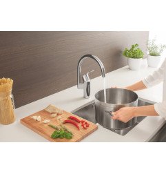 Plautuvės maišytuvas GROHE Eurosmart New aukštu čiaupu 4