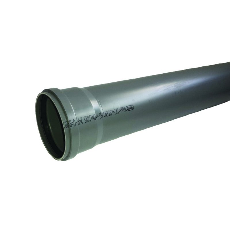 Vidaus kanalizacijos vamzdis Wavin Optima, d50, 1500 mm