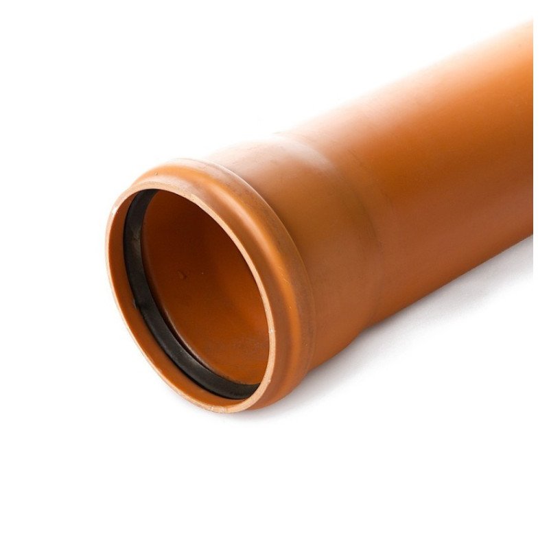 Lauko kanalizacijos vamzdis Wavin N klasė, d, 160-4.0-2000 mm