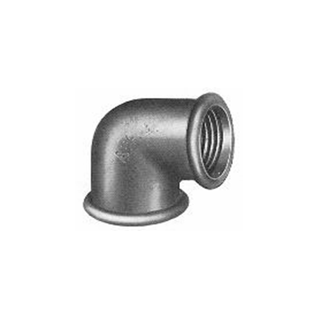 Ketaus cinkuota alkūnė, d , 2''1/2, 90*, vidus-vidus 1