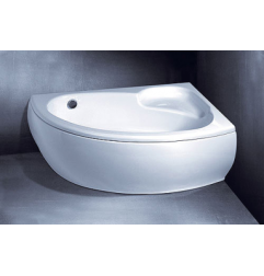 Vonios Vispool Piccola apdaila, kairės pusės balta 1