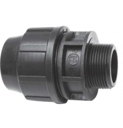 Plastikinis lauko vandentiekio perėjimas, d , 1''-25, išorė 1