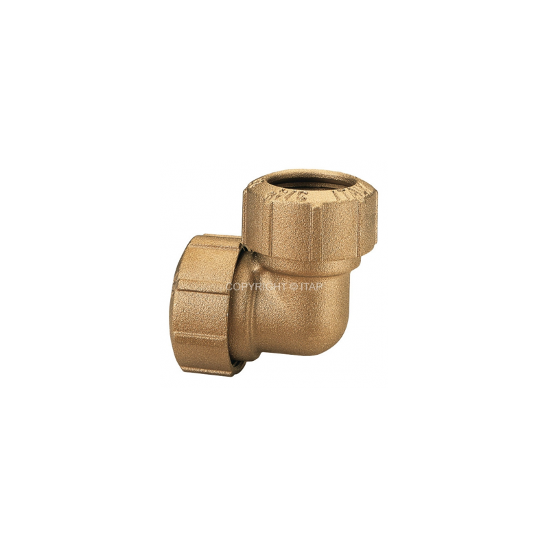 Žalvarinė lauko vandentiekio alkūnė, d , 1''1/2-50