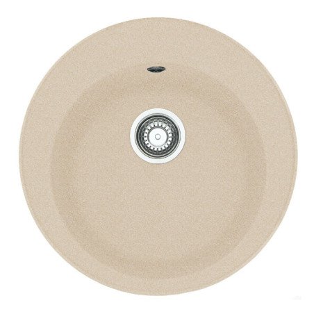 Granitinė plautuvė Franke Ronda, ROG 610-41, užkemšamas ventilis, Beige 1