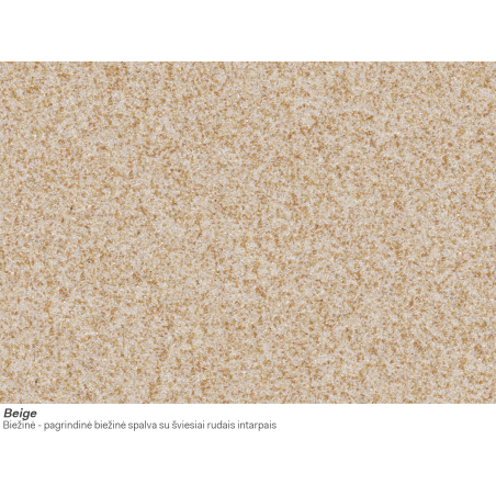 Granitinė plautuvė Franke Ronda, ROG 610-41, užkemšamas ventilis, Beige