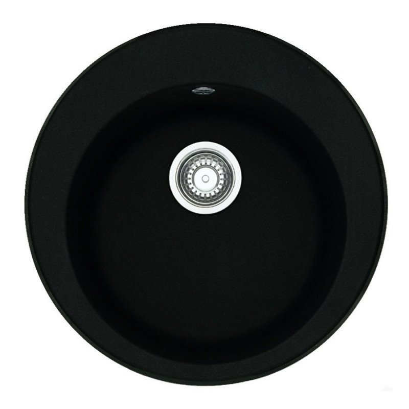 Granitinė plautuvė Franke Ronda, ROG 610-41, užkemšamas ventilis, Onyx Granitinė plautuvė Franke Ronda, ROG 610-41, užkemšamas ventilis, Onyx