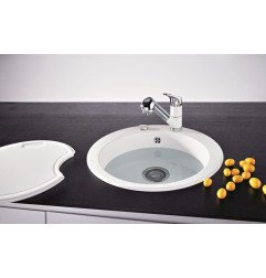 Granitinė plautuvė Franke Ronda, ROG 610-41, užkemšamas ventilis, Onyx 3