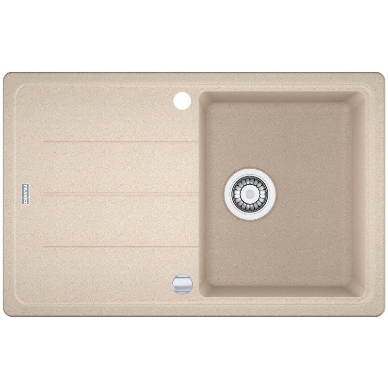 Granitinė plautuvė Franke Basis, BFG 611-78, Beige Granitinė plautuvė Franke Basis, BFG 611-78, Beige