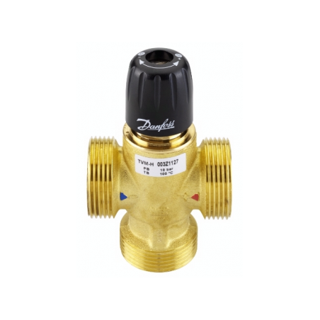 Termostatinis pamaišymo vožtuvas Danfoss TVM-H, d25 1