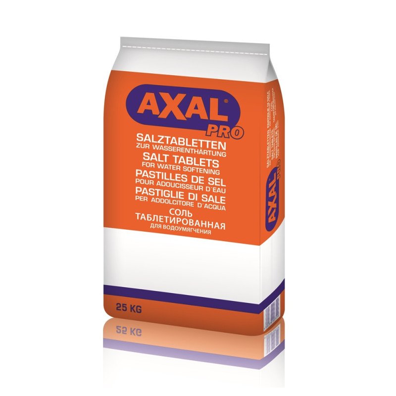 Druska Axal Pro vandens minkštinimo filtrams, 25 kg