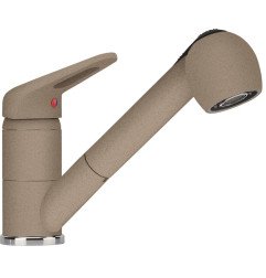 Plautuvės maišytuvas Franke Novara Plus, su ištraukiamu dušeliu, Cashmere 1