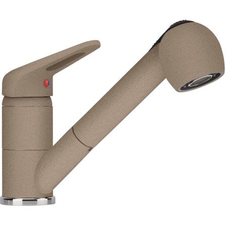 Plautuvės maišytuvas Franke Novara Plus, su ištraukiamu dušeliu, Cashmere 1