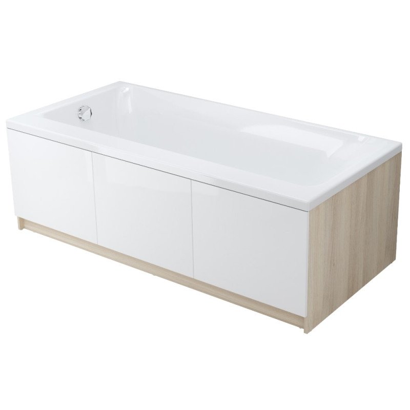 Akrilo vonia Cersanit Smart, 170x80 cm dešininė Akrilo vonia Cersanit Smart, 170x80 cm dešininė
