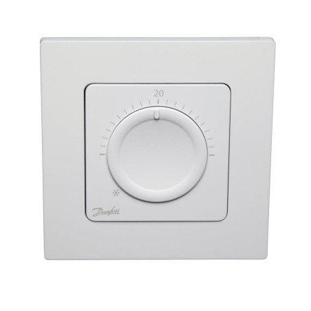 Šildymo valdymo sistema Danfoss Icon, termostatas 230V, su pasukamu disku, potinkinis