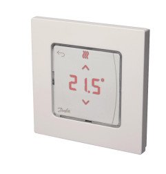 Šildymo valdymo sistema Danfoss Icon, termostatas 230V, su ekranu, potinkinis 3