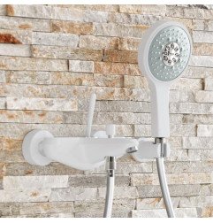 Vonios maišytuvas GROHE Eurodisc Joystick, Baltas