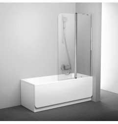 Vonios sienelė Ravak Chrome CVS2 100, dešinė, blizgus profilis 1