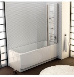 Vonios sienelė Ravak Chrome CVS2 100, dešinė, satin profilis