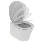 WC pakabinamas Ideal Standard Connect, Air Aquablade, su paslėptais tvirtinimais