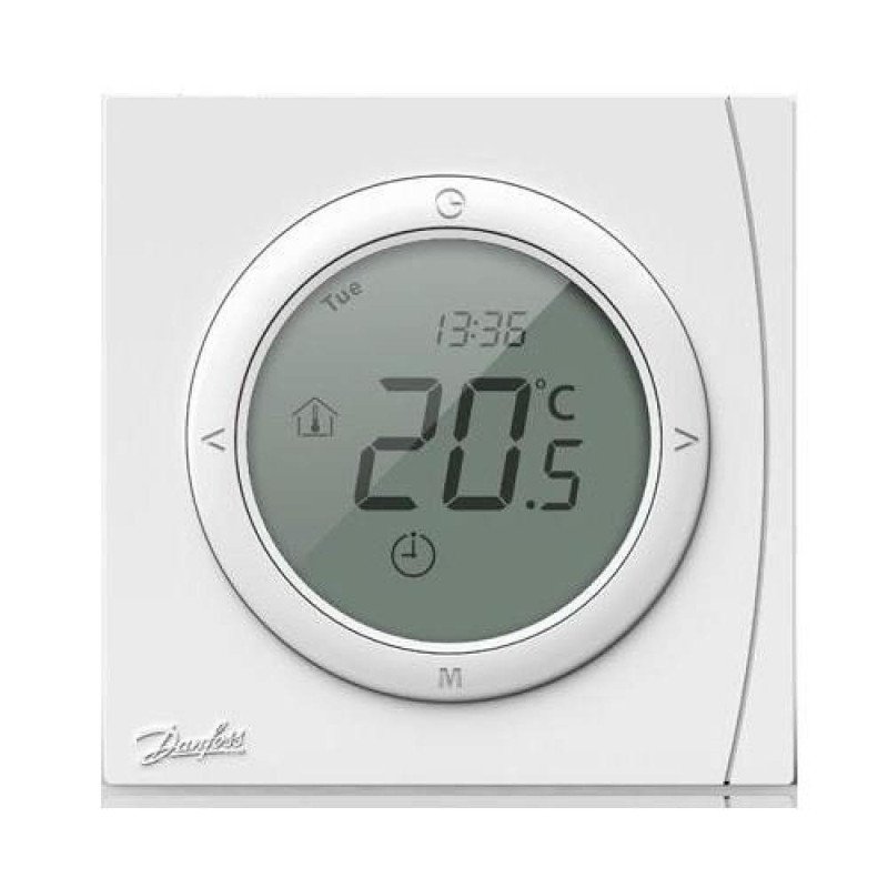 Elektra šildomų grindų termostatas Danfoss ECTemp, Next Plus, programuojamas Elektra šildomų grindų termostatas Danfoss ECTemp, Next Plus, programuojamas