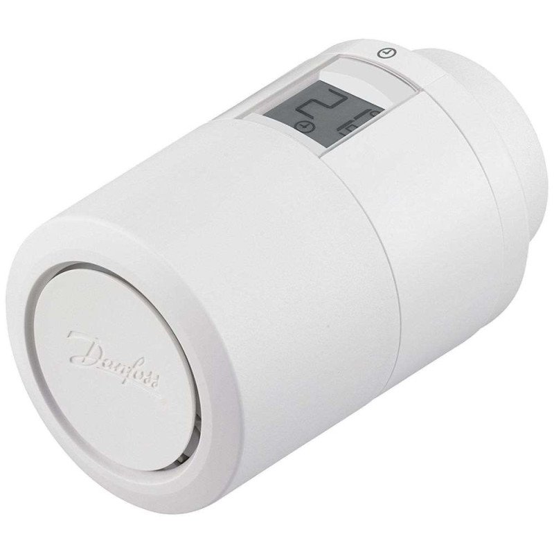 Elektroninis radiatoriaus termostatas Danfoss Eco Bluetooth, su RA+M30+RAV+RAVL adapteriais