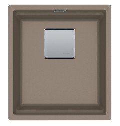 Po stalviršiu montuojama granitinė plautuvė Franke Kubus 2, KNG 110-37, Cashmere 1