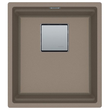 Po stalviršiu montuojama granitinė plautuvė Franke Kubus 2, KNG 110-37, Cashmere 1