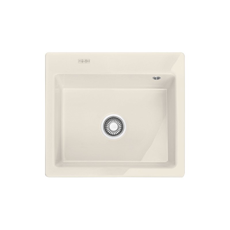 Keraminė plautuvė Franke Mythos, MTK 610-58, Magnolia, 2 išgręžtos skylės