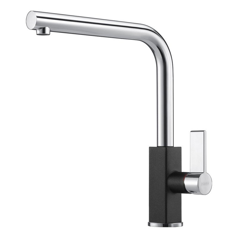 Plautuvės maišytuvas Franke Maris, be ištraukiamo dušelio, Chrome/Onyx