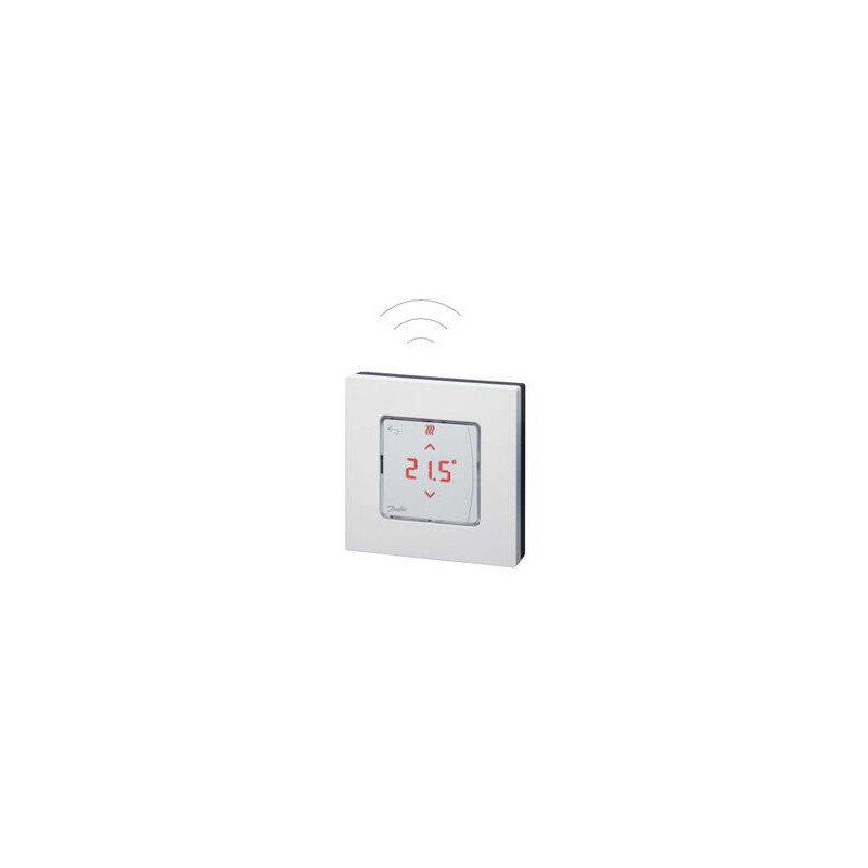 Šildymo valdymo sistema Danfoss Icon, termostatas bevielis, su ekranu, virštinkinis