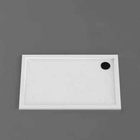 Akmens masės dušo padėklas Vispool, QZ-120 stačiakampis 1