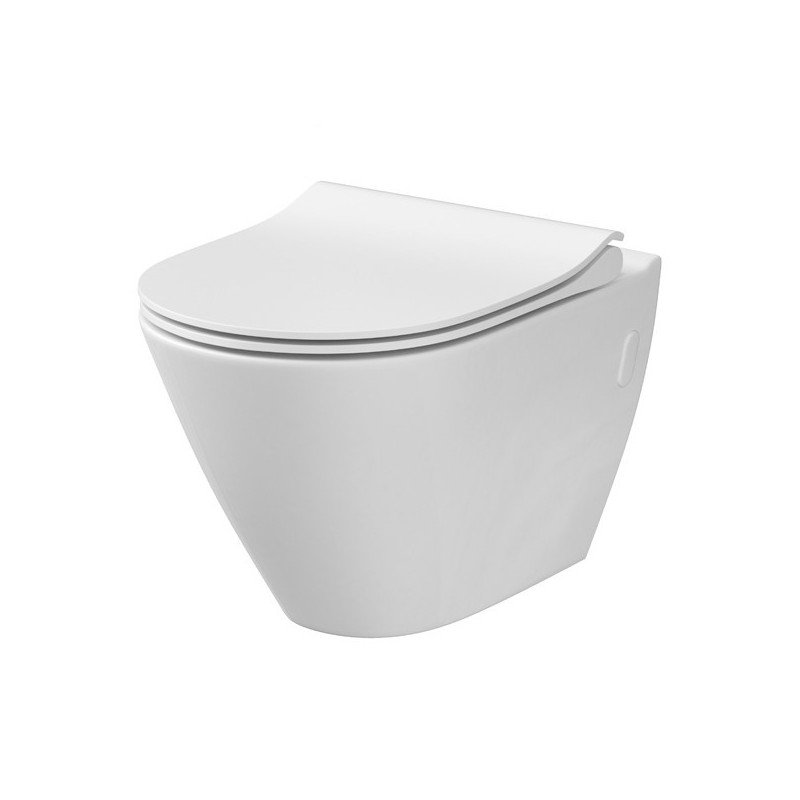 Pakabinamas WC Cersanit, City Oval Clean-On