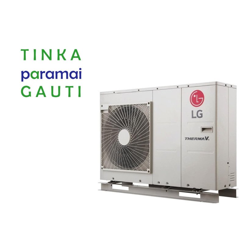 Šilumos siurblys Oras-Vanduo LG Therma V, Monobloc, 5.5 kW Ø1